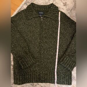 Sonoma Green Sweater Jacket